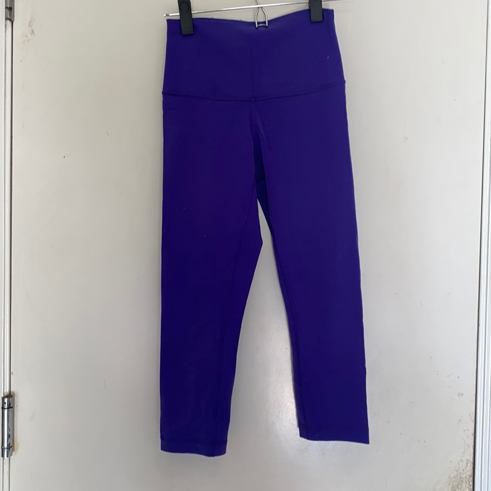 High rise 3/4 pants